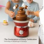 OVENTE 3-Tier Chocolate Fondue Fountain Machine