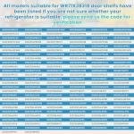 Refrigerator Door Shelf Bin for G-E Models