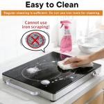 Daoseolo 1800W Portable Electric Stove with Timer