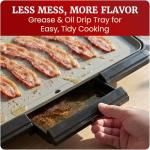 Elite Gourmet 10" Electric Griddle with Non-Stick Surface