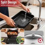 Techwood 7.5-Quart Electric Multi-Cooker with Skillet