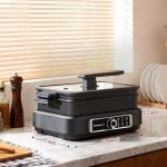 Techwood 7.5-Quart Electric Multi-Cooker with Skillet