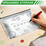 30PCS Reusable Aluminum Foil Storage Bags with Zipper