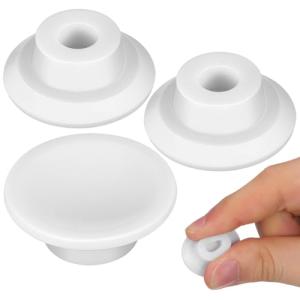 Unomor 3pcs Freezer Drain Plugs Replacement Silicone Chest Freezer Hole Plug-High-Efficiency Sealing Hole Stoppers
