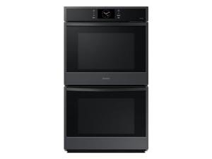 SAMSUNG 30" Double Electric Wall Oven, Matte Black Steel, NV51CG600DMTAA
