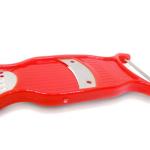 3 in 1 Multi-Purpose Vegetable Peeler/Slicer/Grater - Stainless Steel Tool for Kitchen - Ideal for Carrots, Cheese, Ginger, Potato, Garlic - Easy Peeling, Slicing and Grating Multicolour