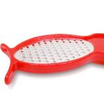 3 in 1 Multi-Purpose Vegetable Peeler/Slicer/Grater - Stainless Steel Tool for Kitchen - Ideal for Carrots, Cheese, Ginger, Potato, Garlic - Easy Peeling, Slicing and Grating Multicolour