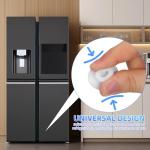 Unomor 3pcs Freezer Drain Plugs Replacement Silicone Chest Freezer Hole Plug-High-Efficiency Sealing Hole Stoppers