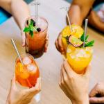 Teenyyou 20 Metal Golf Cocktail Stirrer Reusable Cocktail Beverage Stirrer Outdoor Sports Party Clubhouse and Outing Decoration for Garnish or Mixers (Golf Putter Style)