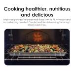 SAMSUNG 30" Double Electric Wall Oven, Matte Black Steel, NV51CG600DMTAA