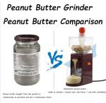 DBXMJWCMDT Electric Nut Grinder Peanut Butter Maker Machine, 500ml Large-Capacity Almond/Cashew/Sesame Grinding Mill with Non-Slip Base, Efficient Home & Commercial Nut Butter Processor