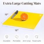 4 Piece Color Coded Cutting Boards Set