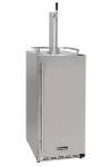 Kegco 15" Wide Single Tap Stainless Steel Built-In Outdoor Commercial Kegerator HK-15-SS