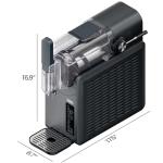 Iceman Slush-Ease Slushie Machine, Frozen Drink Maker & Slushy Machine with 5 Presets + Custom Option, Easy-Dispensing Lever for Frozen Margaritas, Frappes, and Slushies - Black (Renewed)