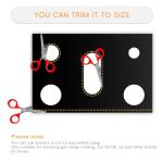 2 Pack Gas Stove Burner Cover, Stove Guard Stove Top Protector, Gas Stove Burner Liners, Compatible with Samsung Gas Stove Range, for Kitchen Cooking, Reusable, Non-Stick and Washable（24.4 x 16.3inch）