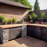 Kegco 15" Wide Single Tap Stainless Steel Built-In Outdoor Commercial Kegerator HK-15-SS