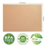 Renook Grill Mats for Outdoor Grill, Set of 6 Copper Grill Mat, Non-Stick and Reusable BBQ Copper Sheets for Gas Grilling Charcoal Electric Barbecue Cooking Accessories, PFOA Free, 15.75 X 13in