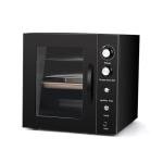 CLIVIA Indoor Pellet Smoker, Electric Vertical Smart Smoker, Countertop 2 Layers BBQ Grill 10L Smoker Oven for Meat, Sausage, Jerky, Beef, Adjustable 86-230°F