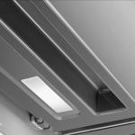 DUURA Elite DE210FDBMDSS Refrigerator Built in with French Doors Adjustable Glass Shelves Dual Drawer Bottom Freezer with Ice Maker, LED Interior Light and Stainless Steel Exterior, 36-Inch, Metallic