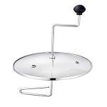 Lehman's Manual Stovetop Popcorn Popper, Stainless Steel Popcorn Maker with Stirring Rod, No Measuring Needed, Doubles as Cooking Pot