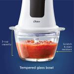 Oster 3-Cup Mini Food Chopper with Glass Bowl