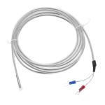K Type Thermocouple Temperature Sensor Probe High Temperature Two Wire with PTFE Cable for Industrial HVAC Food Processing 3D Printer
