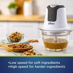 Oster 3-Cup Mini Food Chopper with Glass Bowl