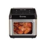 Sur La Table Left Hinge Multi-Function Air Fryer, 13 qt, Black