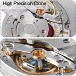 VR 3135 Movement Automatic Mechanical Movement for Luxury Watch 31 Jewels with Date Wheel Tool kit for Watch Repair, Fits Common 40mm, 41mm Diver Watch Cases for Watch Repair, Practice & Modification