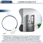 6500JB2002X Refrigerator Ambient Temperature Sensor NTC Thermistor, Fit for LG Kenmore 795 Series Bottom Freezer Fridge, Replaces 6500JB2002P/B/T/H, AP5594347, 2651043