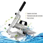 CHENKENI Manual Frozen Meat Slicer (Stainless Steel) for Home and Commercial Use, Multi-Purpose Food Slicer, for Home Cooking of Hot Pot Shabu Shabu BBQ