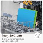 4 Piece Color Coded Cutting Boards Set