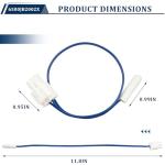 6500JB2002X Refrigerator Ambient Temperature Sensor NTC Thermistor, Fit for LG Kenmore 795 Series Bottom Freezer Fridge, Replaces 6500JB2002P/B/T/H, AP5594347, 2651043