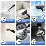 AGORVIO Steam Cleaner, Handheld Steam Cleaner for Home, Pressurized Steamer for Cleaning Carpet, Floor, Upholstery and Car, 13ft Extra-long Power Cord & 11 Multi-Purpose Accessories