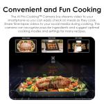 SAMSUNG Bespoke 30" Double Wall Oven with AI Pro Cooking Camera, Matte Black Steel, NV51CG700DMTAA