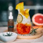 Pineapple Cup - Tiki Glasses for Cocktails - Pina Colada Hurricane Drinking Glasses for Bar Decor Set of 6 - Outdoor Mixed Drink Ice Tea Wine Glass Hawaii Tropical Barware 17 Oz