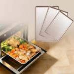 Baking Sheet Set of 3, Nonstick Heavy Duty Cookie Sheets for Oven - 13.6"×9.6"/15.5"×10.6"/17.5"×11.8" Warp-Resistant Carbon Steel Bakeware Trays, Champagne Gold, Dishwasher & Oven Safe