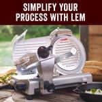 LEM Big Bite 10" Meat Slicer for Kitchen