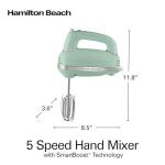 Hamilton Beach Vintage 5-Speed Electric Hand Mixer