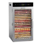 Food Dehydrator Machine 18 Stainless Steel Trays 1000W Commercial Food Dehydrator with 24H Digital Timer LED Temperature Control Food Dryer Beef Jerky Maker for Dehydrated Meat Fruit Herb