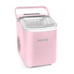 Igloo 26-Pound Automatic Self-Cleaning Portable Countertop Ice Maker Machine with Handle, Pink