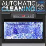 YITAHOME Under Counter Ice Maker Machine 100lbs, ETL & DOE Certificated Commercial Ice Machine Commercial, Big Ice Makers Freestanding for Home Cafe Bar Restaurant 45pcs with 33lbs Storage Bin