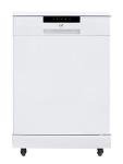 SPT SD-6513WA 24″ Wide Portable Dishwasher with ENERGY STAR, 6 Wash Programs, 10 Place Settings and Stainless Steel Tub – White