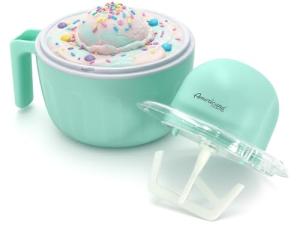 Americana Collection Elite Pint Perfect™ EIM1205MX 1 Pint Ice Cream Maker Freezing Mug, Frozen Yogurt, Sorbet, Gelato Treat, Recipes, Mint