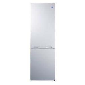 Summit 24" Bottom Freezer Refrigerator, Counter Depth Refrigerator- Freezer, Energy Star, White - FFBF121W (Right Hand Door)