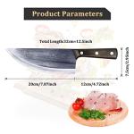 HolaFolks Chef Knife - Multi-Functional Cooking Knife. Suitable for Home Kitchen, Restaurant Cooking, Camping Picnic, Gift Knife. Balance & Control.
