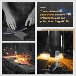 HolaFolks Chef Knife - Multi-Functional Cooking Knife. Suitable for Home Kitchen, Restaurant Cooking, Camping Picnic, Gift Knife. Balance & Control.