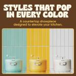 Popsmith Popcorn Popper in Butter - 6 Quart Stovetop Popcorn Machine - Stainless Steel Popcorn Maker Compatible with All Stovetops