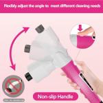 Electric Spin Scrubber,2026 New Adjustable Angle Cleaning Brush，IPX7 Waterproof Shower Scrubber with 3 Speed Settings,9 Brush Heads & Extendable Long Handle for Bathroom, Kitchen and Car Cleaning