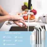 Automatic Soap Dispenser Touchless, TUMAN Pro Battery Operated Electric 14oz/400ml Liquid Hand Soap Dispenser with Motion Sensor, Suitable for Kitchen Bathroom Hotel, IPX6 Waterproof(Silver)…